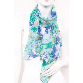 Soft Silk Printed Scarf C34 - 10 per pack - $2.00 ea